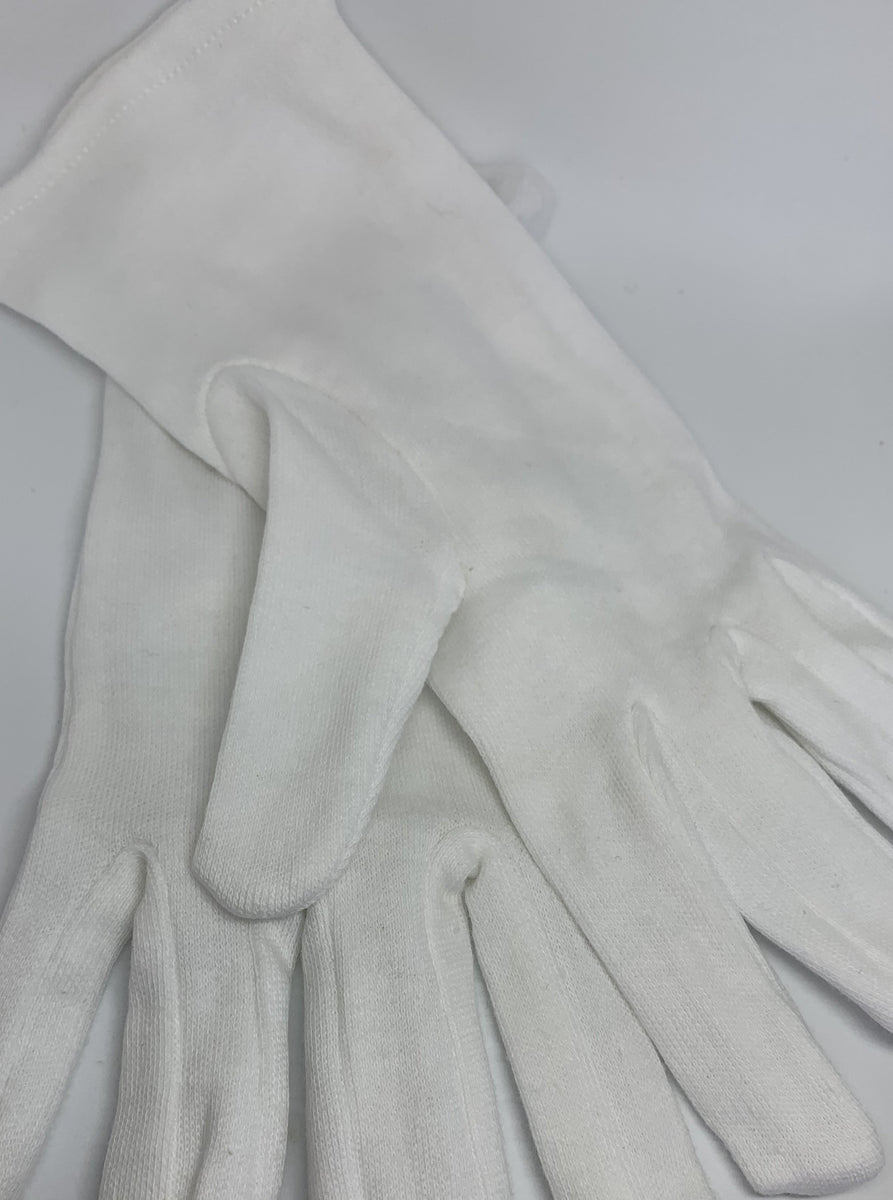 100 Organic Cotton Gloves for intensive skin treatment + protection