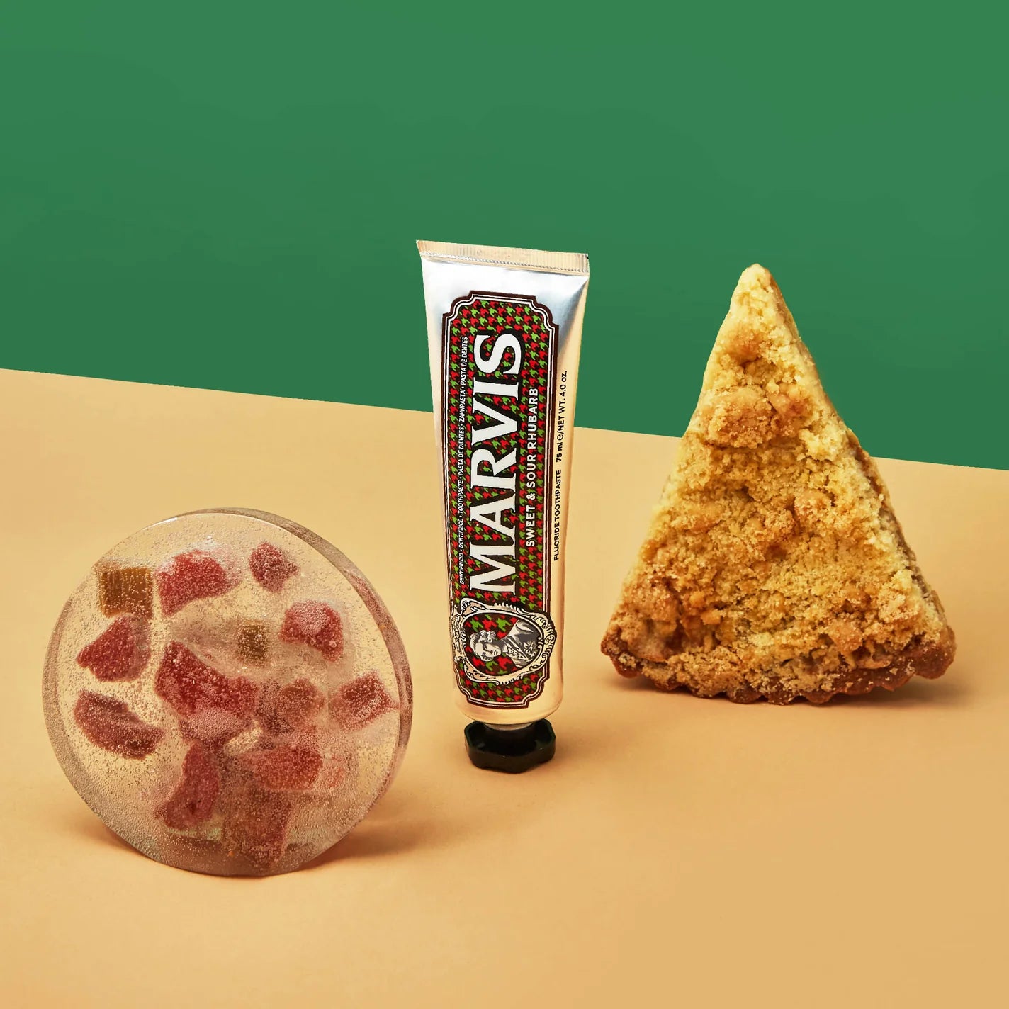 MARVIS - 'Sweet + Sour Rubarb' - Luxury Italian Toothpaste 75ml