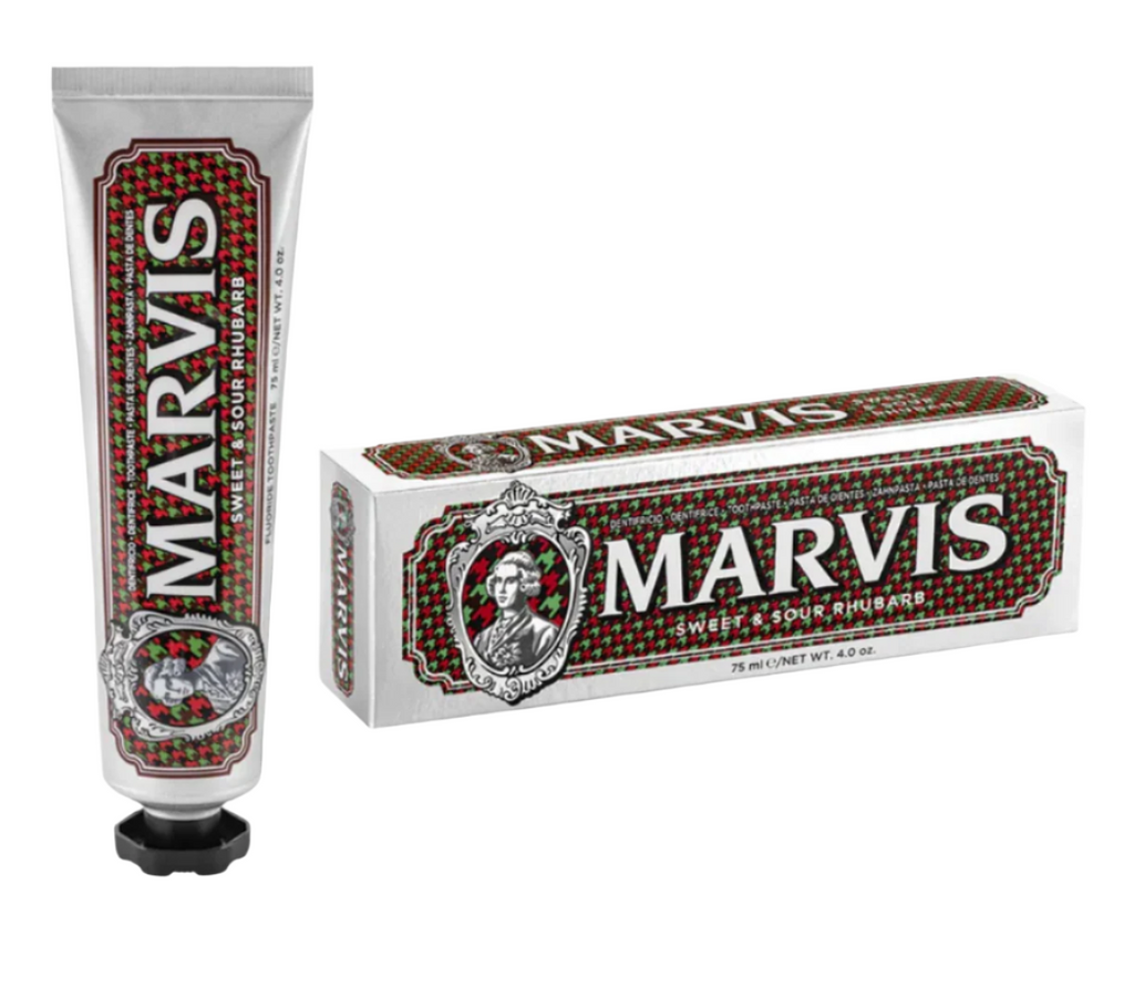 MARVIS - 'Sweet + Sour Rubarb' - Luxury Italian Toothpaste 75ml