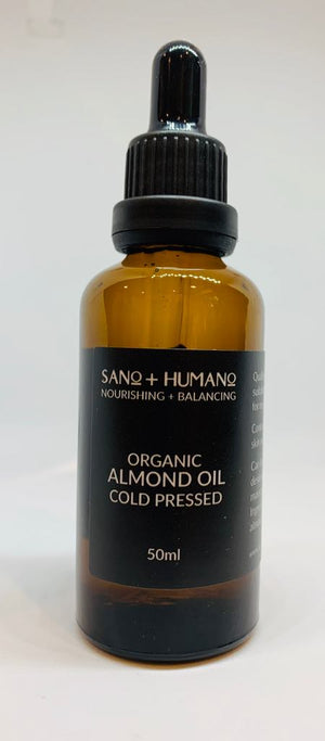 Organic Cold Pressed Almond Oil - Premium Grade