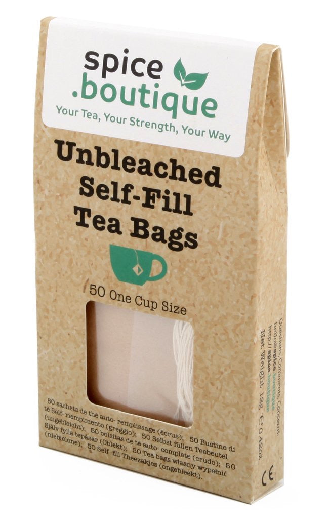 ECO Friendly Tea bags - self fill for loose leaf tea - one cup size