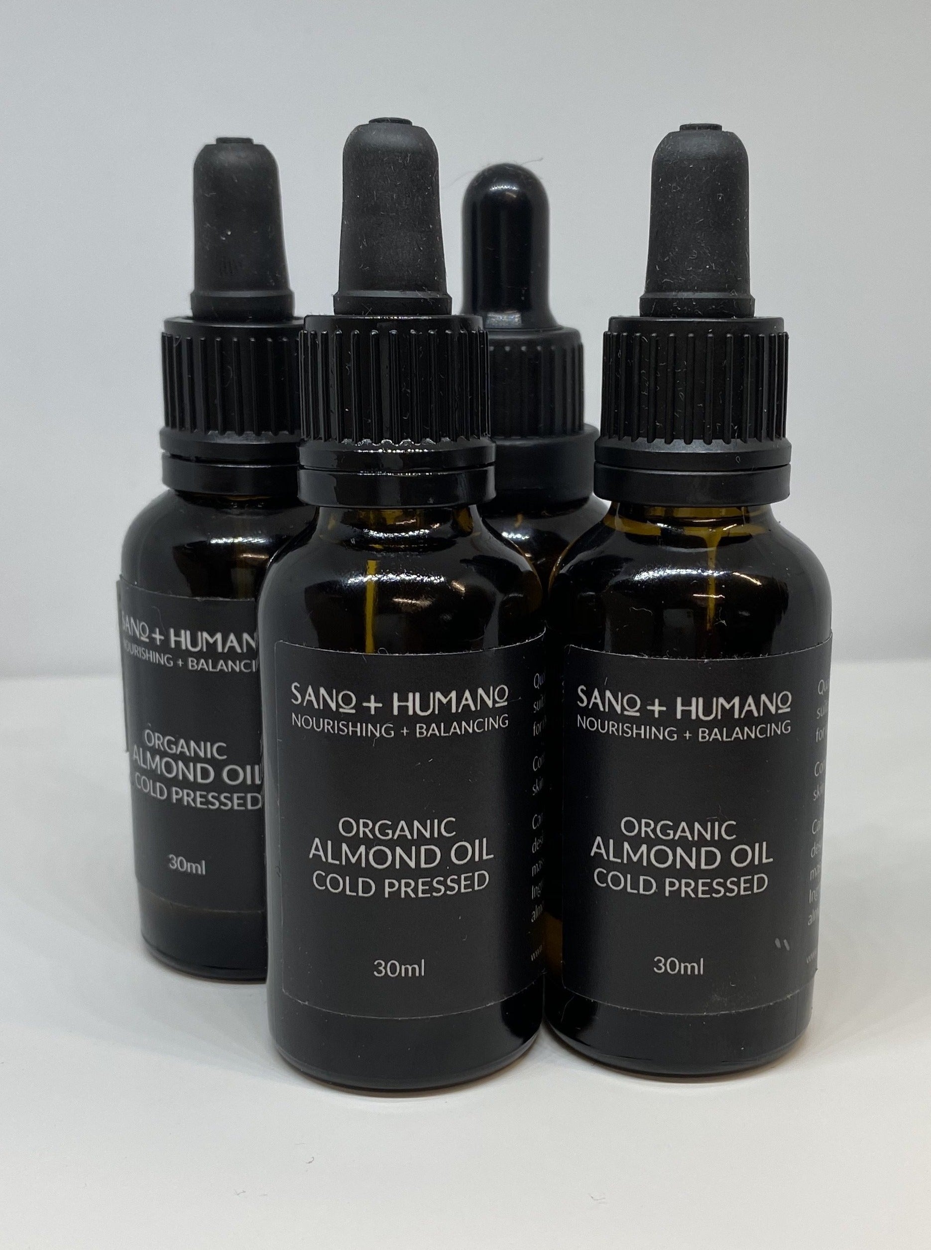 Organic Cold Pressed Almond Oil - Premium Grade