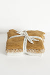 Cotton washcloths set of three - by Bianca Lorenne Fine linens New Zealand